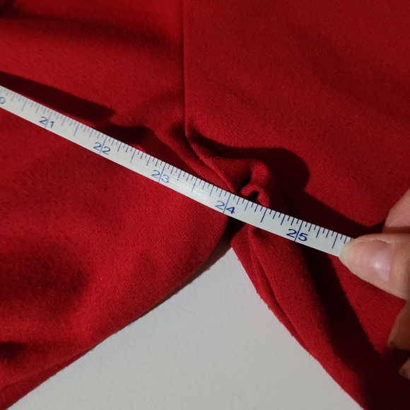 Red ruffled open jacket - Picture 6 of 7